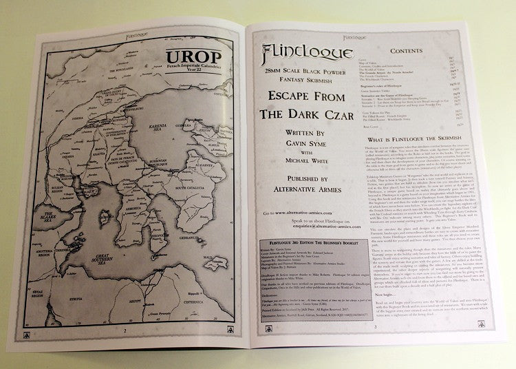 5024 Escape from the Dark Czar - Flintloque Beginners Set