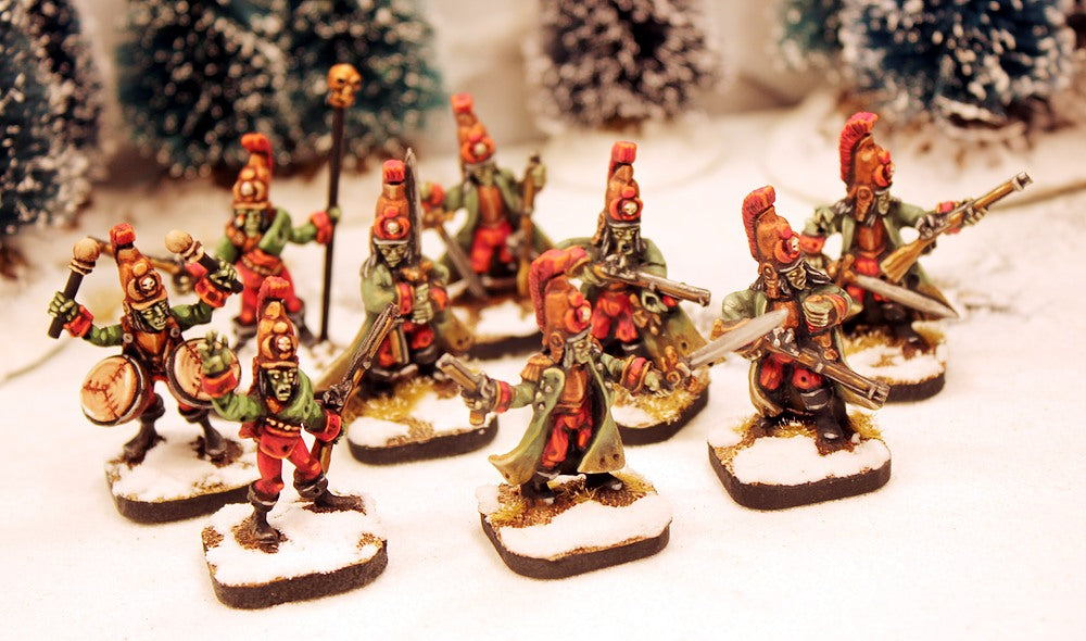 5024E Preserovitchs Dismounted Cavalry Unit - 12 Infantry