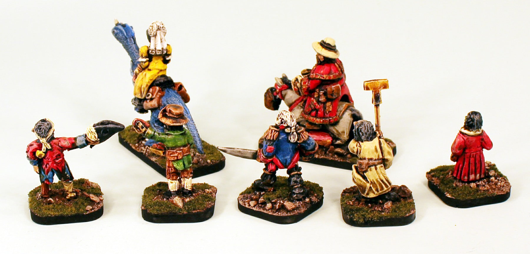 PTD 5110 Regimenta Del Sanna Annie with Flagged Standards (19 Miniatures)