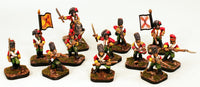 PTD 5110 Regimenta Del Sanna Annie with Flagged Standards (19 Miniatures)