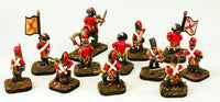 PTD 5110 Regimenta Del Sanna Annie with Flagged Standards (19 Miniatures)