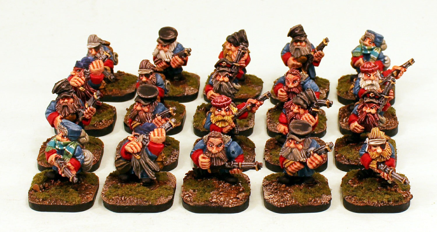 PTD 52505-U Finklestein Dwarf Line (Witchlands) Unit of 20 Pieces
