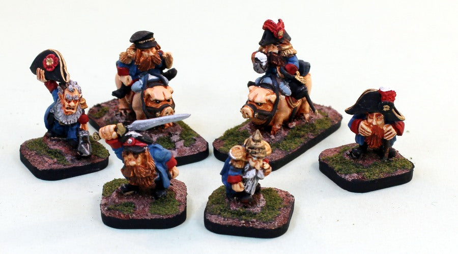 PTD 52506 Krautian Dwarf Command: 6 Pieces