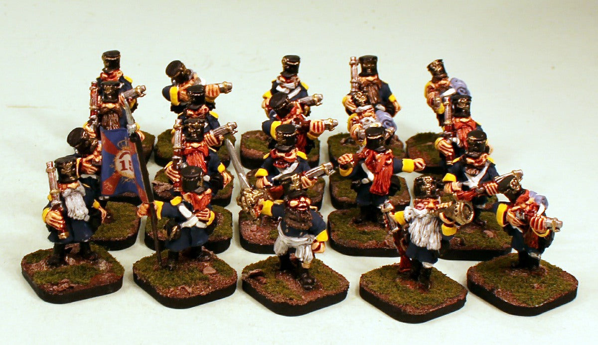 PTD 52513-U Krautian Dwarf Line Infantry Unit: 20 Pieces