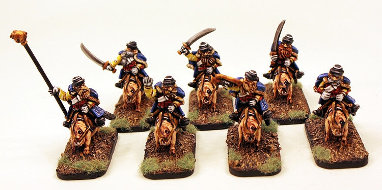 52520 Von Rotte Hussar Unit (10 Mounted Dwarves)