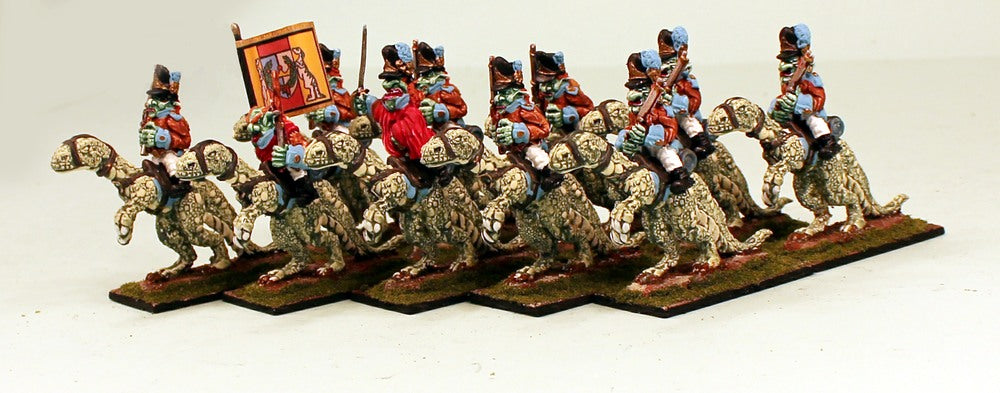53501 Goblin Heavy Cavalry on Big Lizards