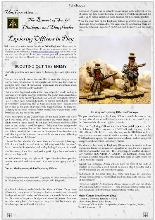 54026 Exploring Officer