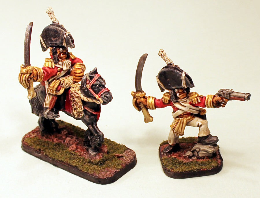54057 Major Giglamps Pro-Painted Set of 2 Orc Character Miniatures-Ready to Ship