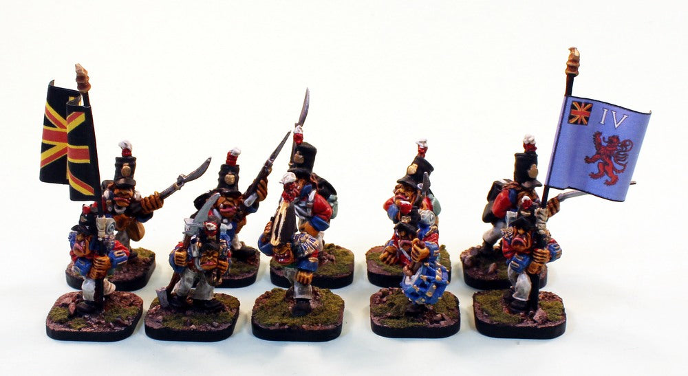 PTD 54503-U: Orc Line Infantry The Lions (20-Set 2)