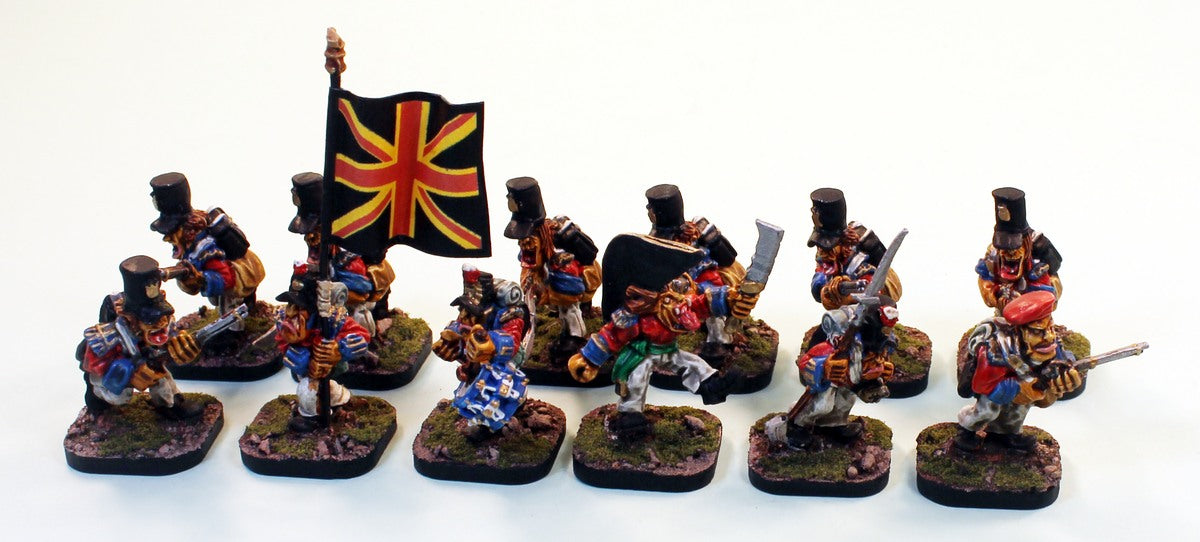 PTD 54512-U: Orc Light Infantry Unit-'The Lions IV' (12)