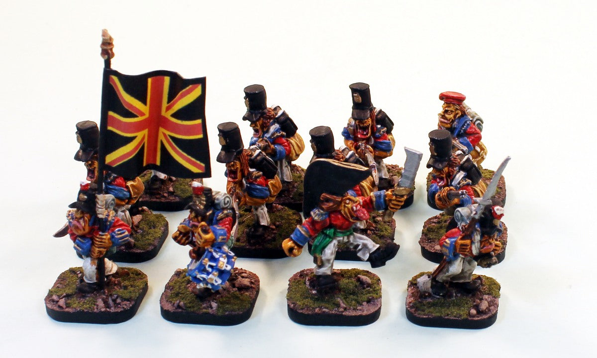 PTD 54512-U: Orc Light Infantry Unit-'The Lions IV' (12)