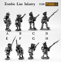 55508 Zombie Line Infantry