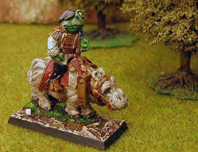 56111 Todoroni Mounted Officer: 'Luca the Newt'