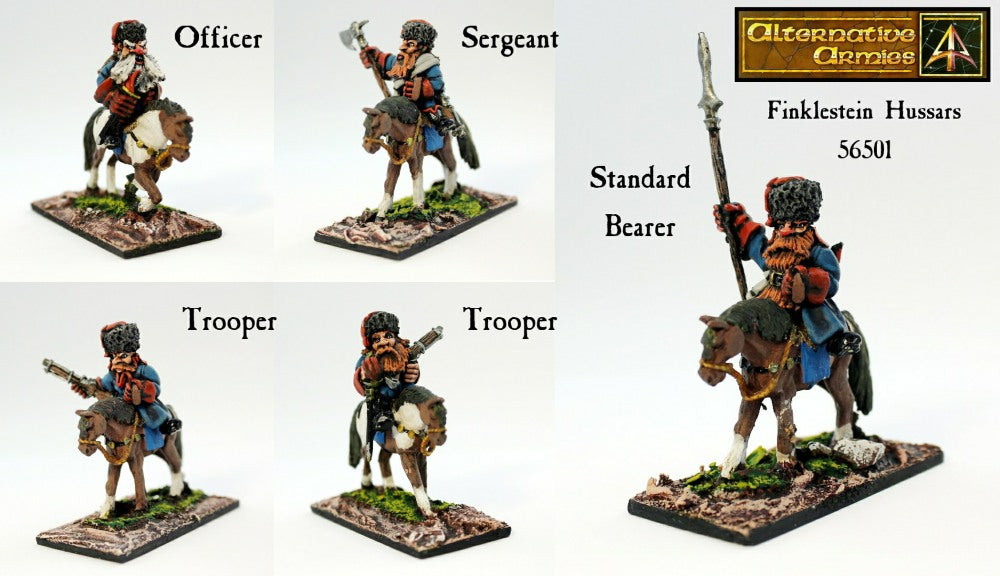 56501 Finklestein Hussars on Ponies