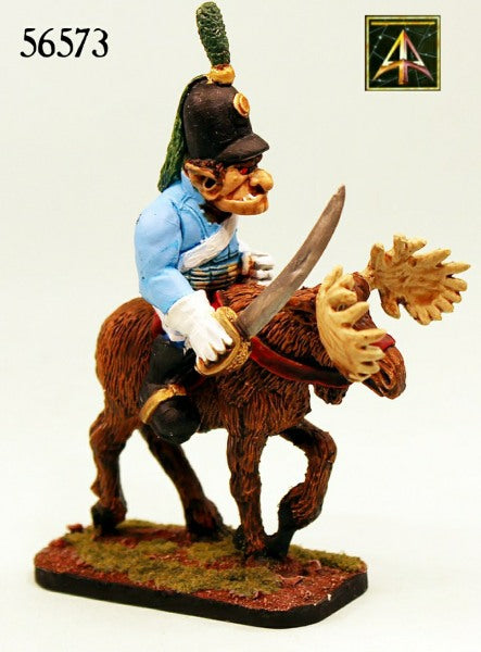56570 Trolka Moose Cavalry in Resin