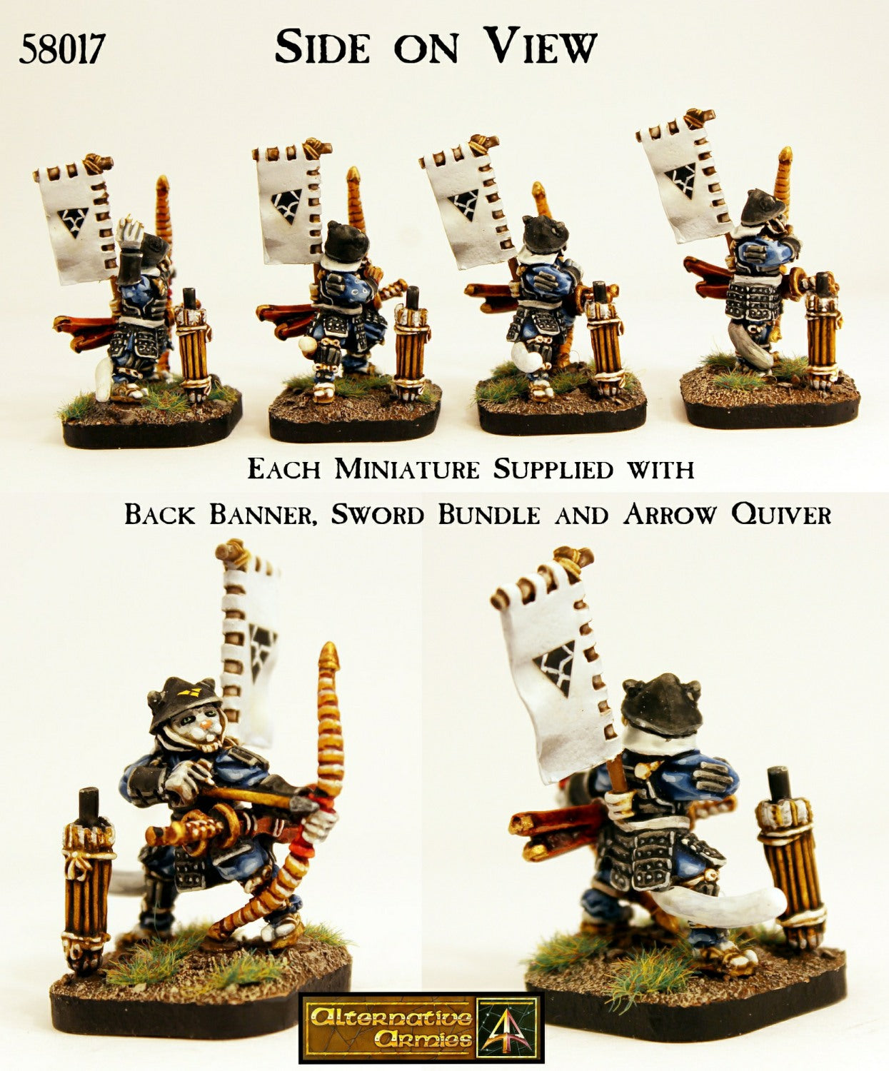 58017 Kitoka Ashigaru Bows