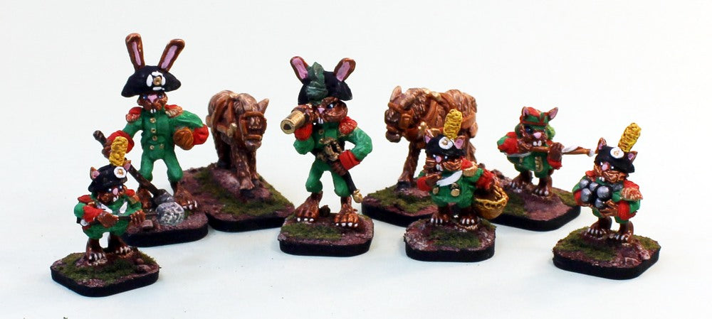 PTD 58510 Burrovian Artillery Crew: 8 Pieces