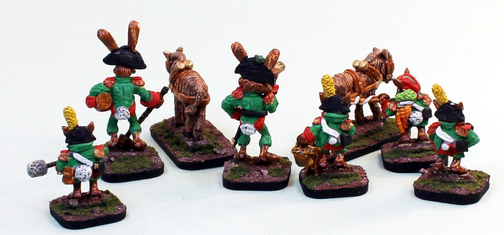 PTD 58510 Burrovian Artillery Crew: 8 Pieces