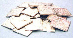 59002 Metal Infantry Bases 25mm Square (20)