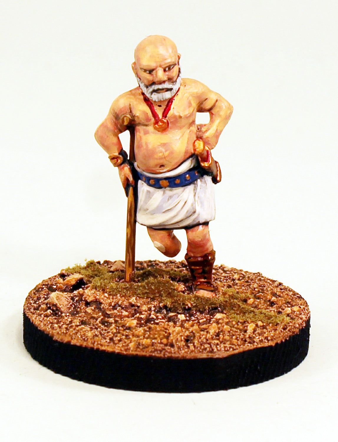 Alpha Miniatures 54mm Scale Gladiator Trainer-Pro-Painted
