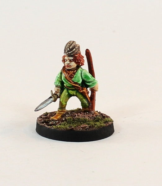 PTD CA2-04: Halfing barefoot with Sword and Bow (1)