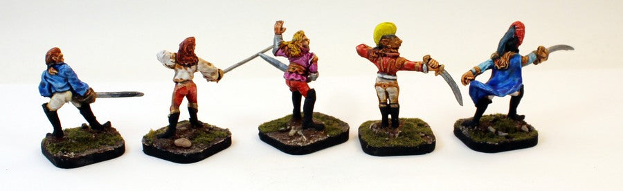 PTD En Garde Set: 10 Mniniatures, En Garde Rules & FREE CE27-01 Juliet Contantine