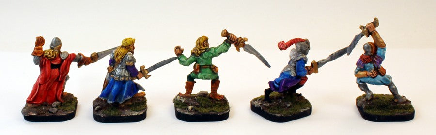 PTD En Garde Set: 10 Mniniatures, En Garde Rules & FREE CE27-01 Juliet Contantine