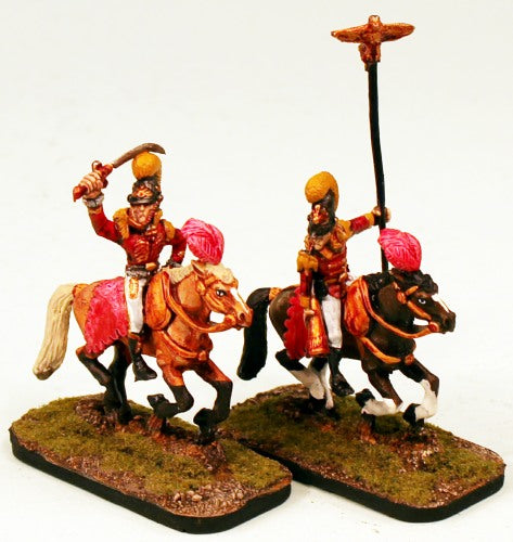 PTD CE6 Garde Lancer Command-Pro-Painted 2 Crystal Elf Lancers