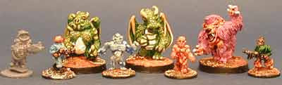 LB20 Laserburn Aliens (17 Different Poses) - Value Pack