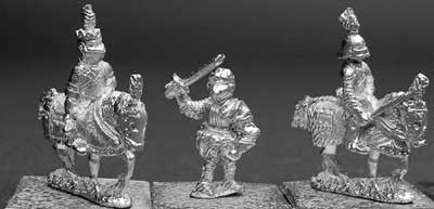MEC16 Mounted Commanders and Foot Sergeant (set or singles)
