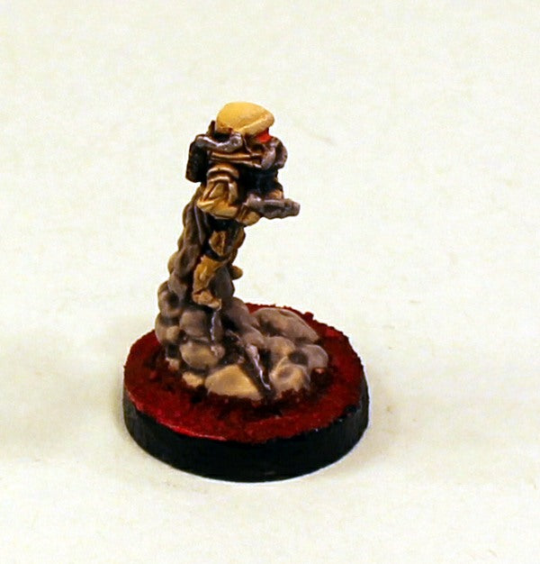 MSN01a Space Marine flying
