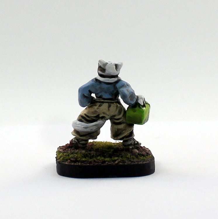 PTD 58014-C: Kitoka villager with bag.