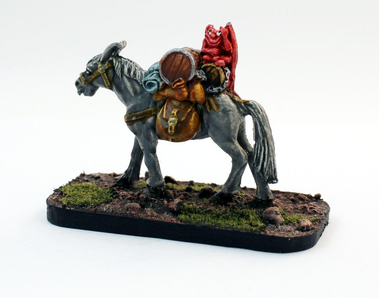 PTD FL11-04: A Donkey with magical baggage & tiny imp.