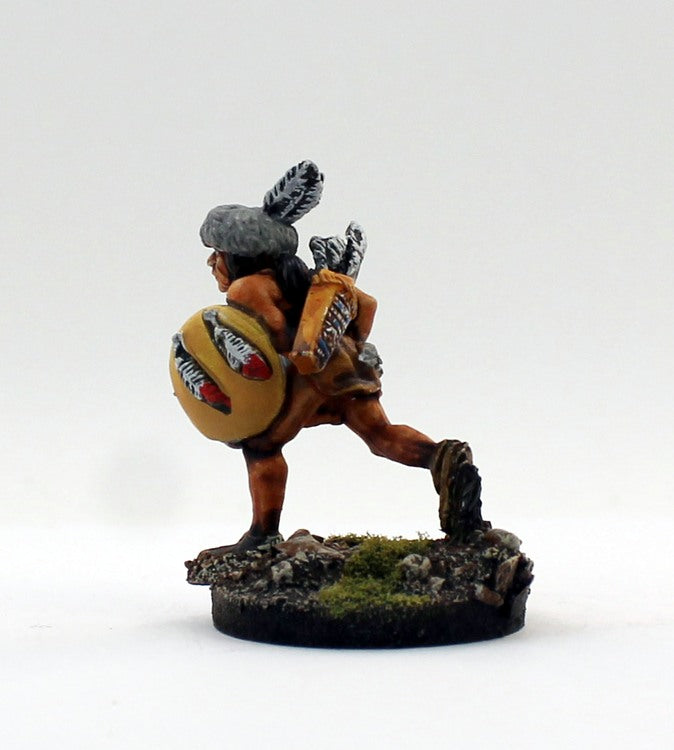 PTD FL9-03: North American Indian Brave running.