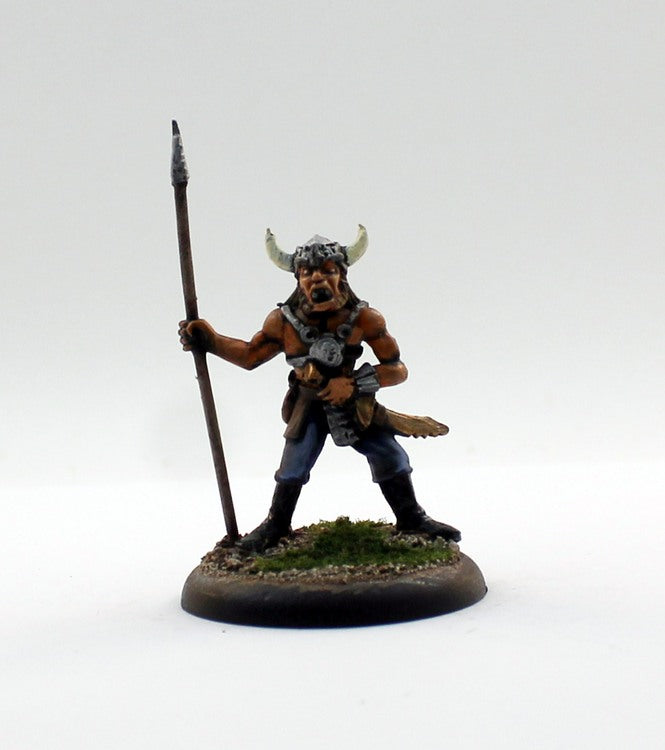 PTD OH19-01: HobGoblin warrior with Spear in horned helm.