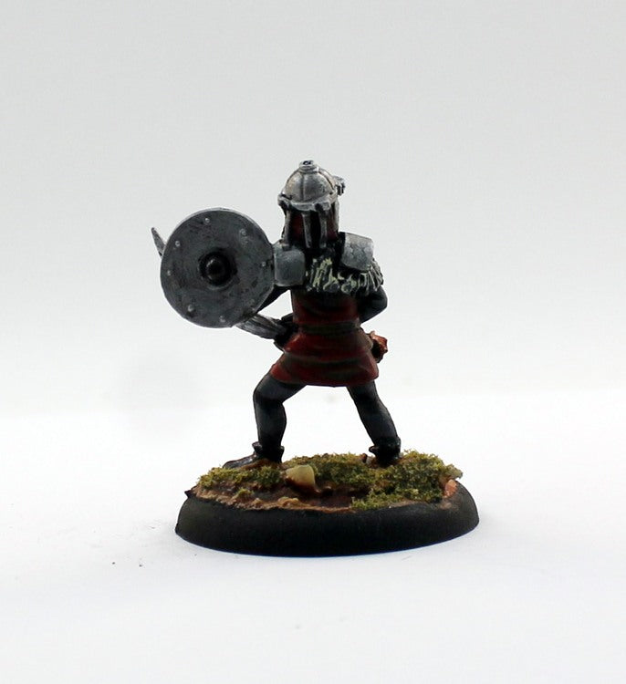 PTD OH19-04: HobGoblin warrior shouting with Sword and Shield.