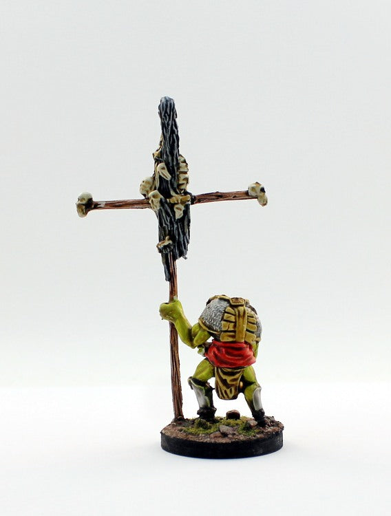 PTD OH9-02: Orc Banner bearer with Banner.