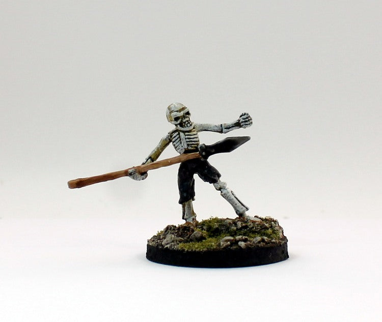 PTD VNT15-01: Skeleton throwing Spear.