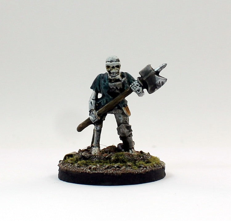 PTD VNT15-02: Skeleton with Poleaxe.