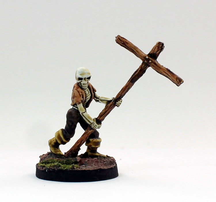 PTD VNT16-04: Skeleton standard bearer with Pole.