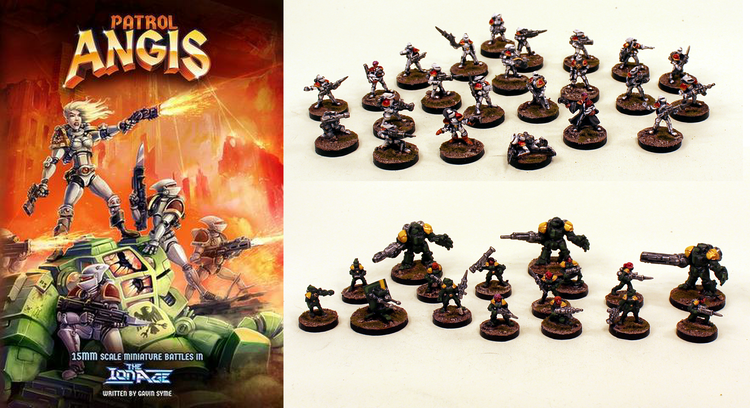 PTD Patrol Angis15mm Skirmish Wargame Game Pack with FREE A4 Rulebook