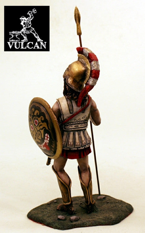 Greek Hoplite at Rest-120mm Kit-UNPAINTED-Free Shipping Worldwide