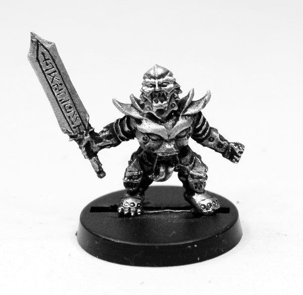 AAB020 Champion Possessed Dwarf with Runesword