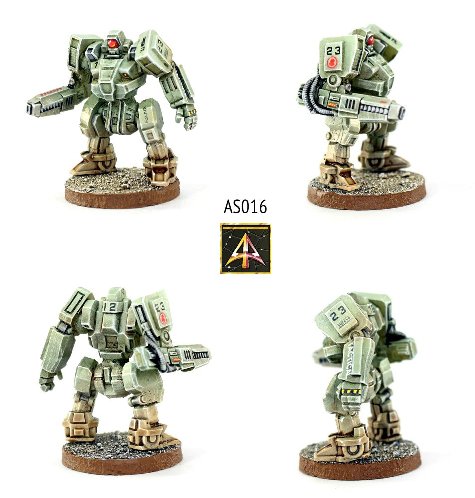 AS016 War Bot (40mm tall use in any scale) - Save 10%