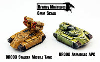 BR003 Stalker Missile Tank (Pack of Four or Single)