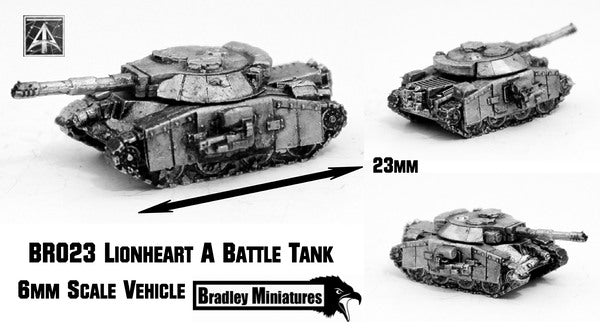 BR023 Lionheart A Battle Tank (Pack of Four or Single)