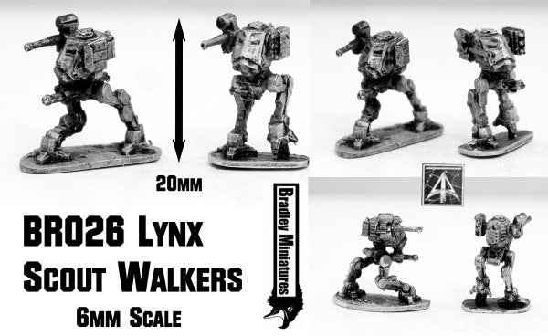 BR026 Lynx Scout Walker (Pack of Four or Single)