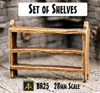 BR25 Set of Shelves
