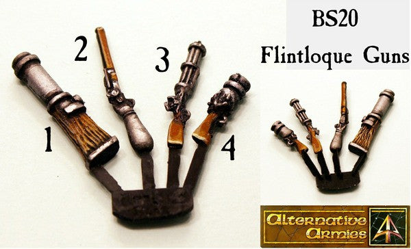 BS20 Flintloque Guns