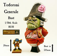 BU01 Todoroni Generale Bust (1/10th Scale)